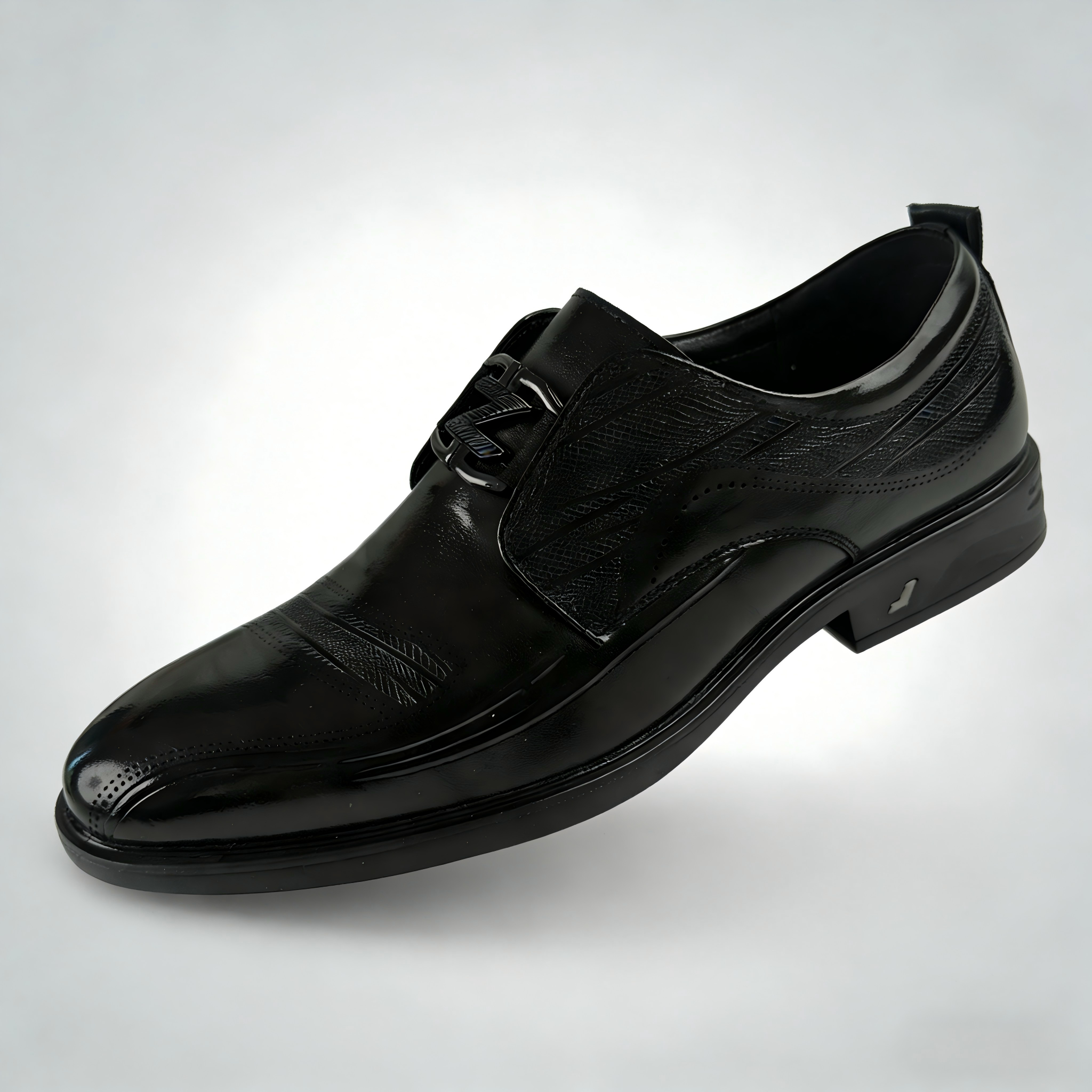 Men leather shoes business shoes9011
