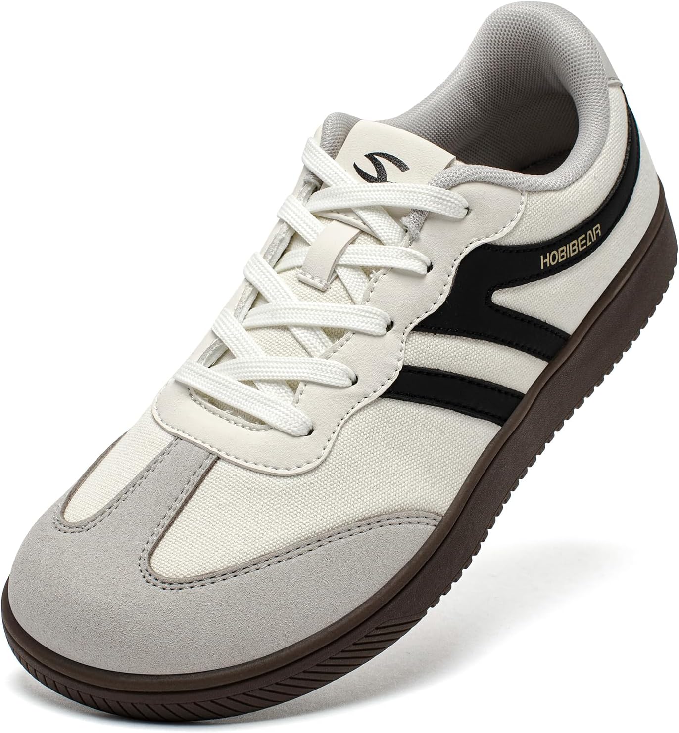 Zapatillas HOBIBEAR estilo retro para mujer y hombre: calzado informal ligero con puntera anatómica para mayor comodidad durante todo el día 1600 