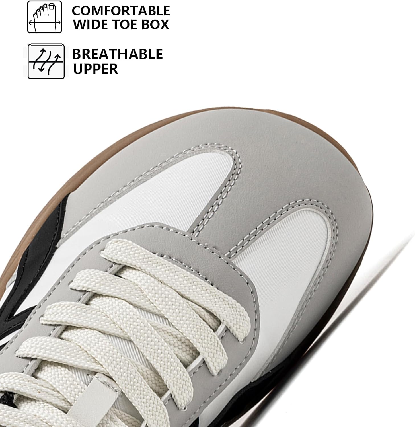Men Barefoot Shoes | Wide Toe Box | Lightweight Casual Sneakers