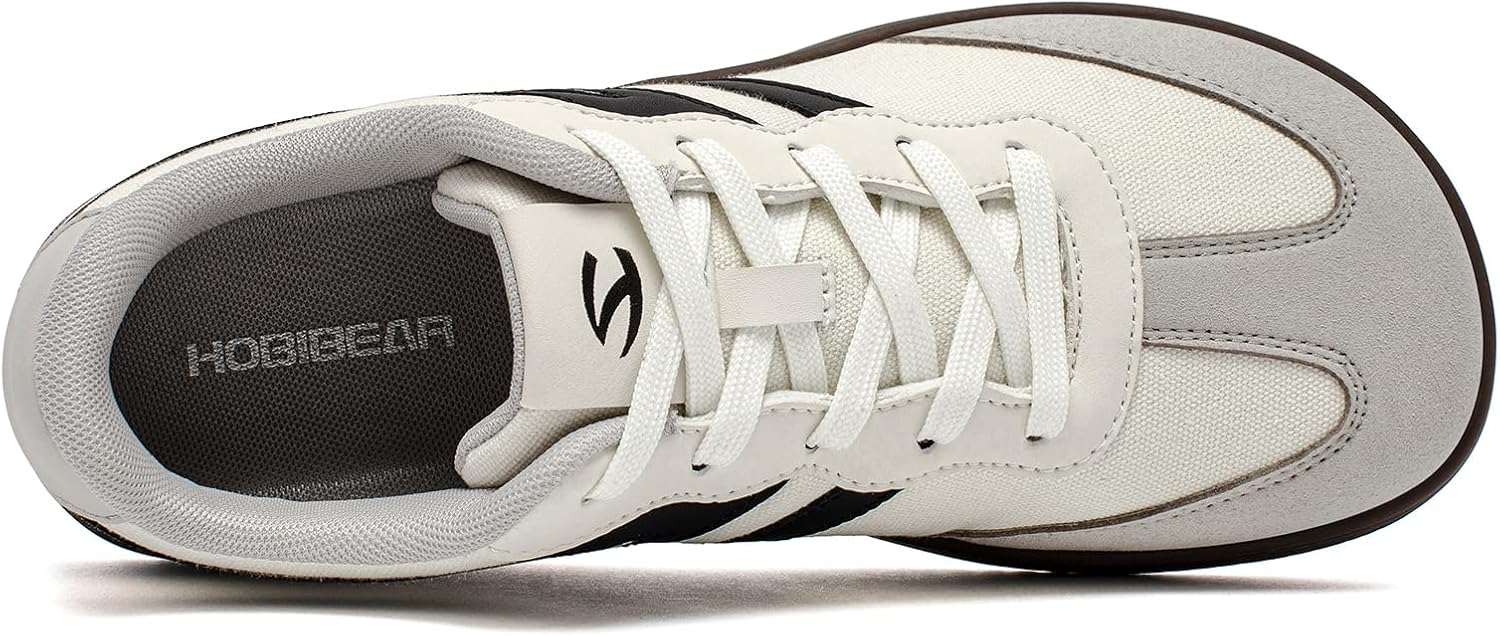 Zapatillas HOBIBEAR estilo retro para mujer y hombre: calzado informal ligero con puntera anatómica para mayor comodidad durante todo el día 1600 