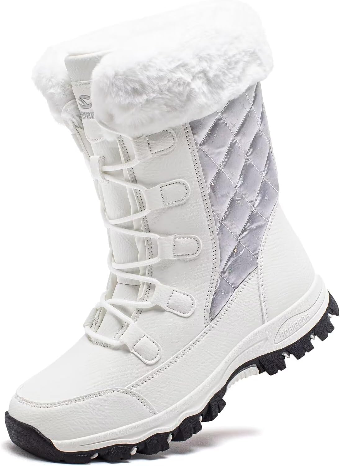 HOBIBEAR Women's Snow Boots Warm Lined Non-Slip Waterproof Outdoor Winter Boots1600