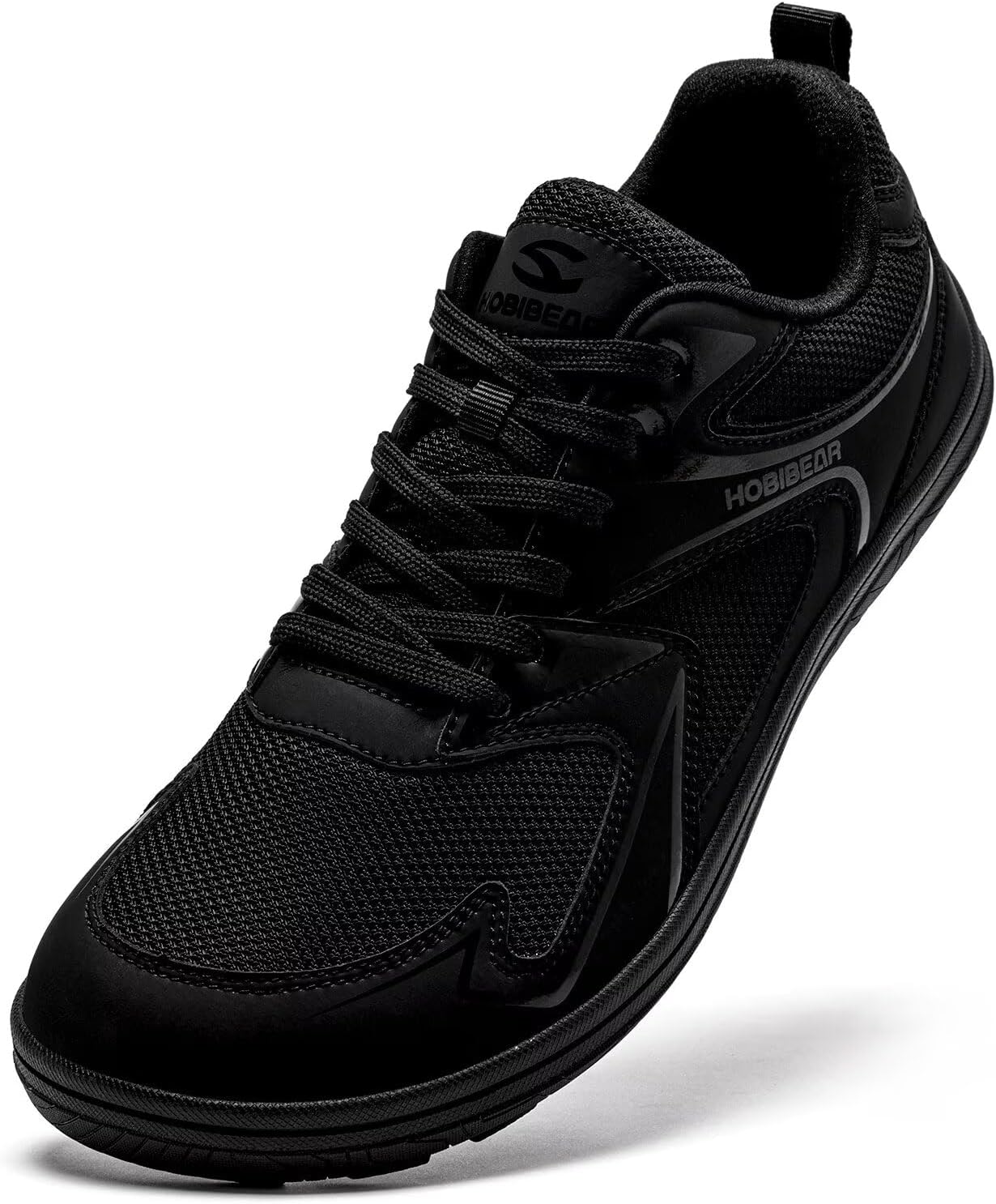Unisex Wide Toe Barefoot Shoes Minimalist Sneakers for Men Women Lace-up Walking Shoes