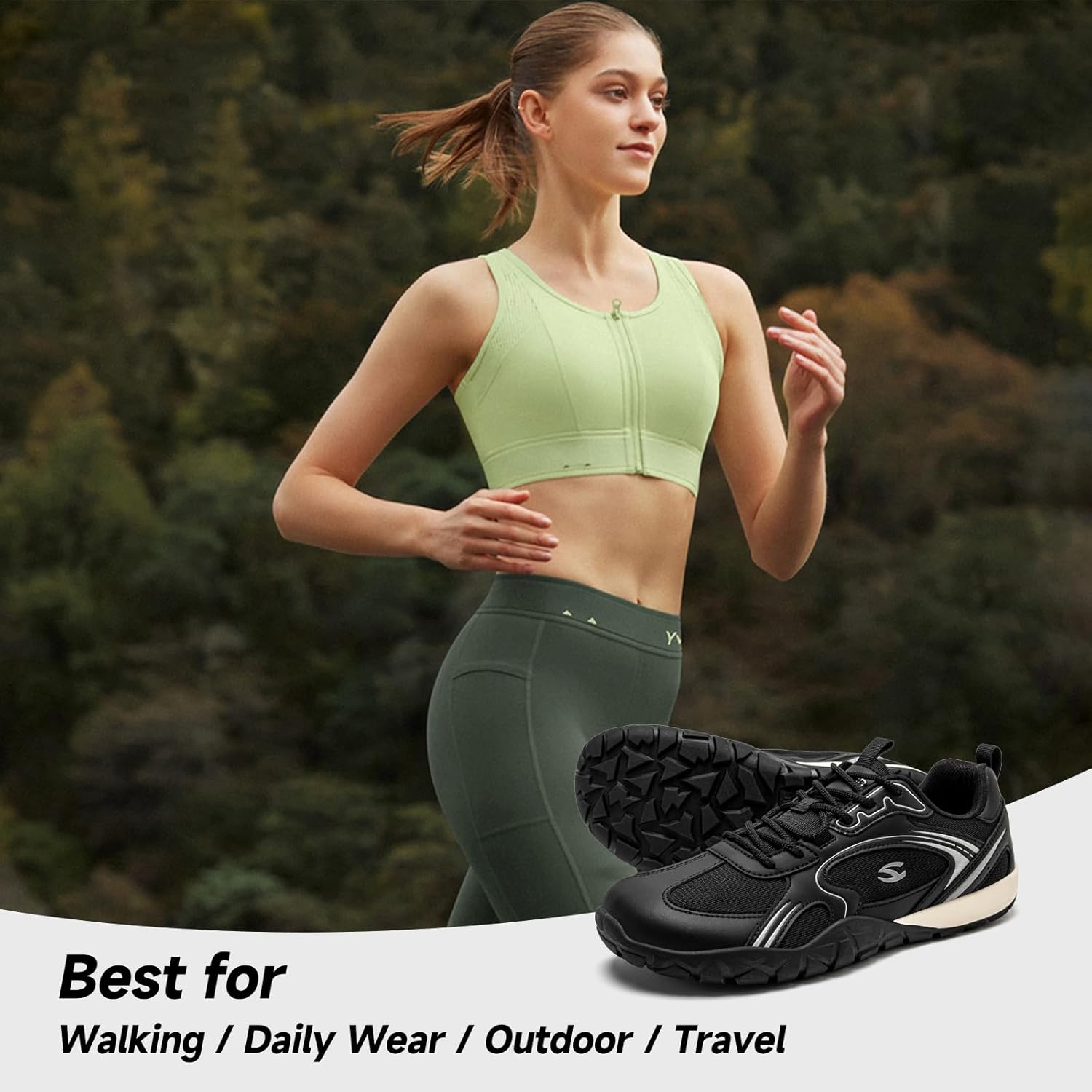 Womens Barefoot Shoes | Wide Toe Box | Comfortable Outdoor Sneaker