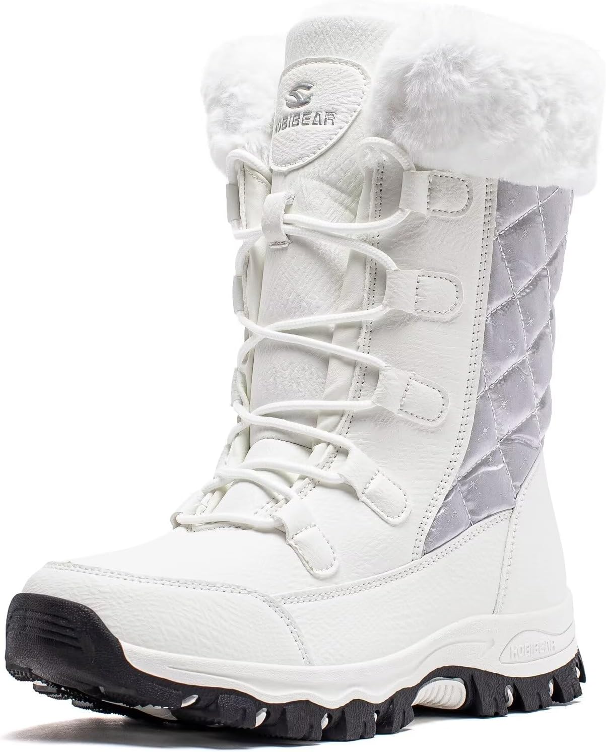 HOBIBEAR Women's Snow Boots Warm Lined Non-Slip Waterproof Outdoor Winter Boots1600