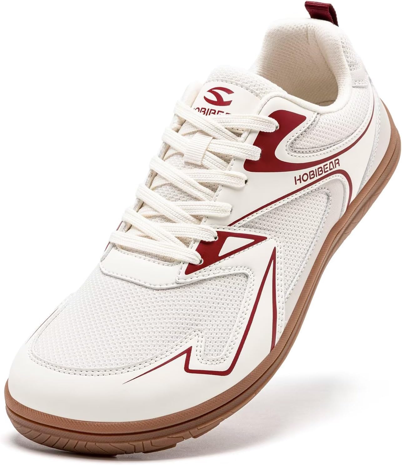 Unisex Wide Toe Barefoot Shoes Minimalist Sneakers for Men Women Lace-up Walking Shoes