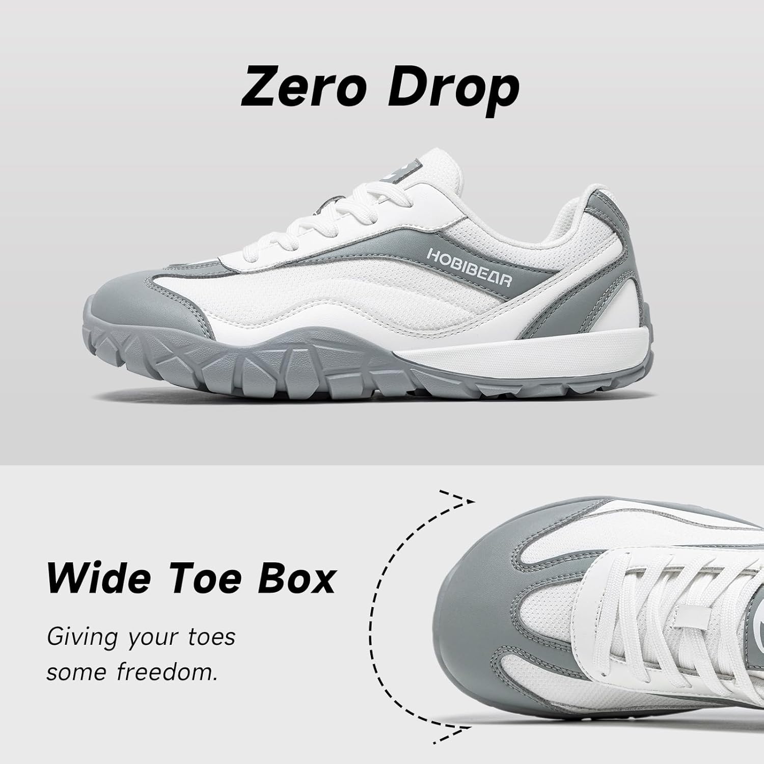 Womens Barefoot Shoes | Wide Toe Box | Comfortable Walking Trail Running Sneaker