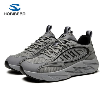 Hobibear men's spring/autumn athletic shoes - breathable, durable, and perfect for outdoor running