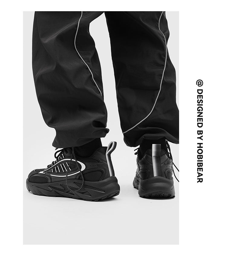 Hobibear men's spring/autumn athletic shoes - breathable, durable, and perfect for outdoor running
