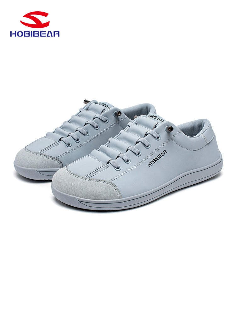 Hobibear spring/autumn wide-fit men's shoes barefoot sneakers slip-on casual everyday walking shoes