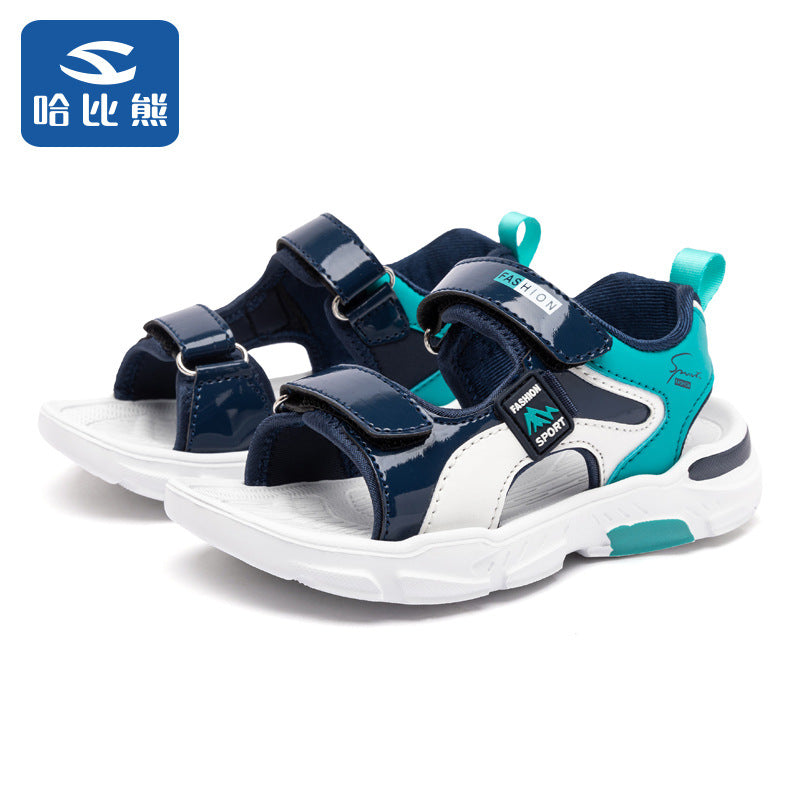 Nueva colección de verano para niños de Hobibear: sandalias deportivas modernas y cómodas para adolescentes, perfectas para uso informal y días de playa.