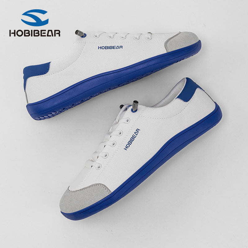 Zapatos descalzos Hobibear con punta ancha para hombre, zapatillas bajas y planas, zapatos para caminar para mujer 