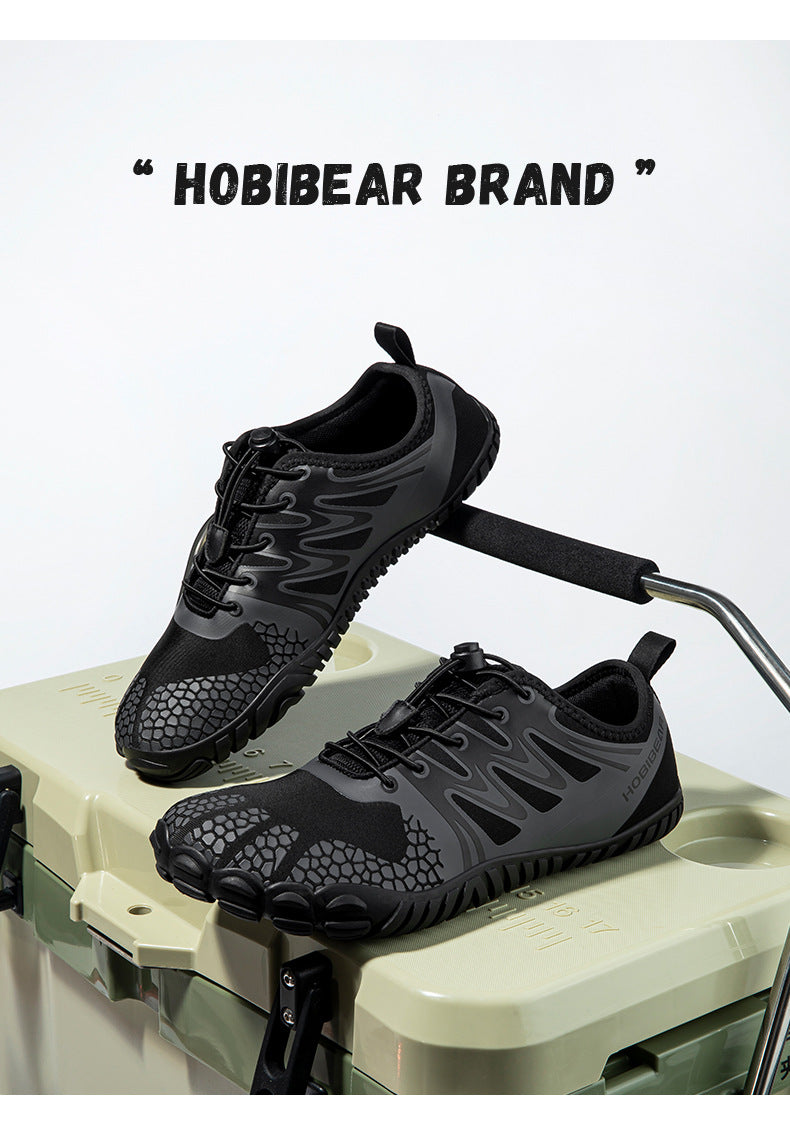 Zapatillas deportivas Hobibear para hombre (primavera/otoño): calzado para agua, senderismo, senderismo fluvial y secado rápido. 