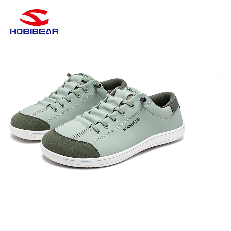 Hobibear spring/autumn wide-fit men's shoes barefoot sneakers slip-on casual everyday walking shoes