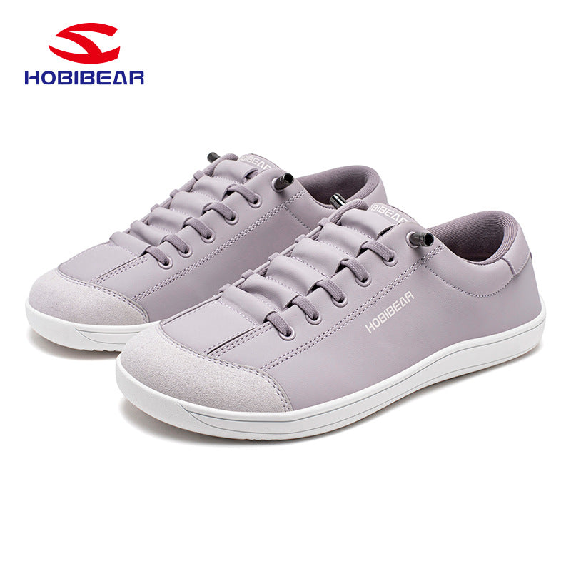 Hobibear spring/autumn wide-fit men's shoes barefoot sneakers slip-on casual everyday walking shoes