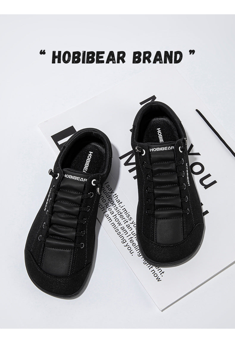 Zapatos descalzos Hobibear con punta ancha para hombre, zapatillas bajas y planas, zapatos para caminar para mujer 