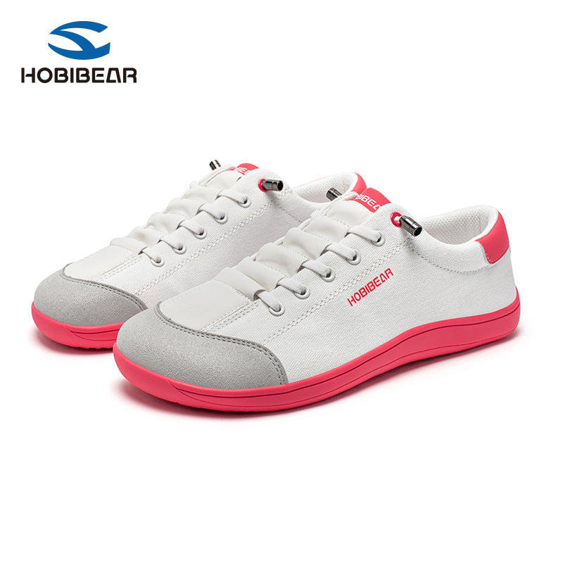 Zapatos descalzos Hobibear con punta ancha para hombre, zapatillas bajas y planas, zapatos para caminar para mujer 