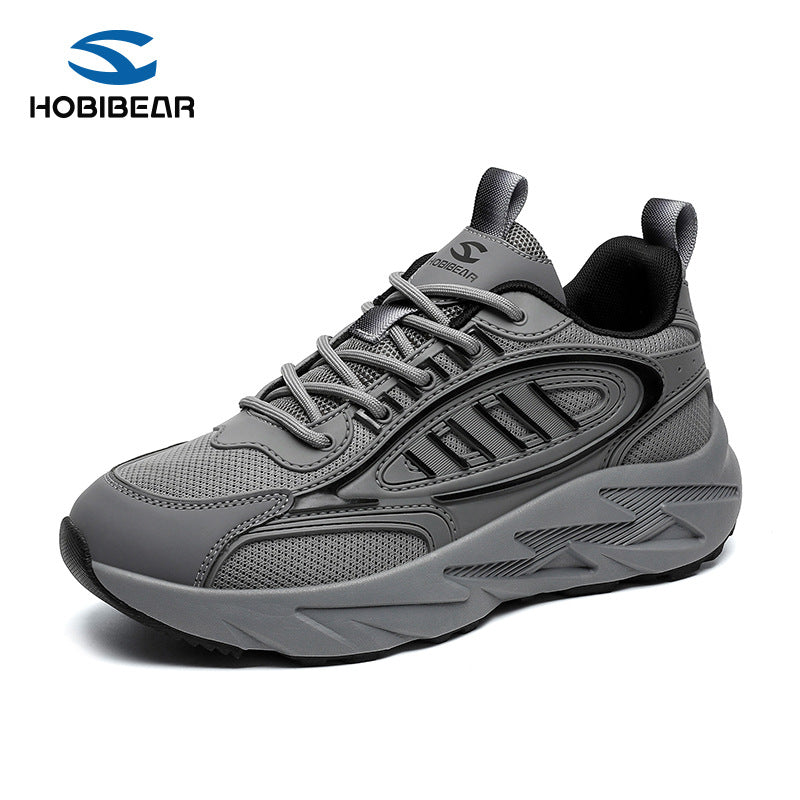 Hobibear Herren-Sportschuhe für Frühling/Herbst – atmungsaktiv, strapazierfähig und perfekt für Outdoor-Läufe 