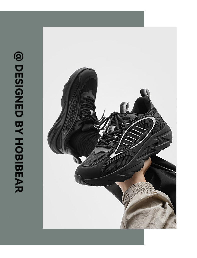 Hobibear men's spring/autumn athletic shoes - breathable, durable, and perfect for outdoor running