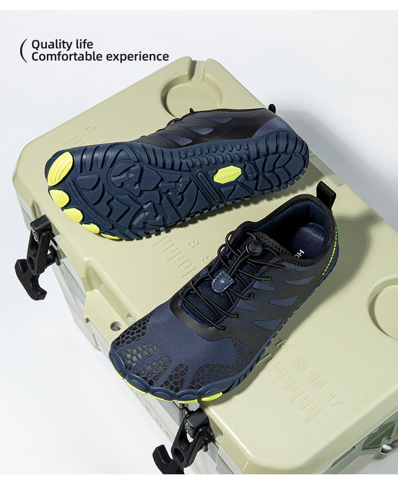 Zapatillas deportivas Hobibear para hombre (primavera/otoño): calzado para agua, senderismo, senderismo fluvial y secado rápido. 