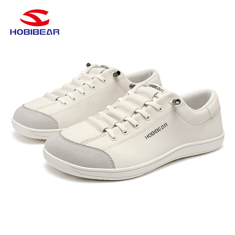 Hobibear spring/autumn wide-fit men's shoes barefoot sneakers slip-on casual everyday walking shoes