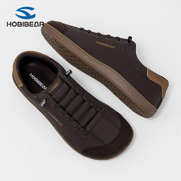 Hobibear spring/autumn wide-fit men's shoes barefoot sneakers slip-on casual everyday walking shoes