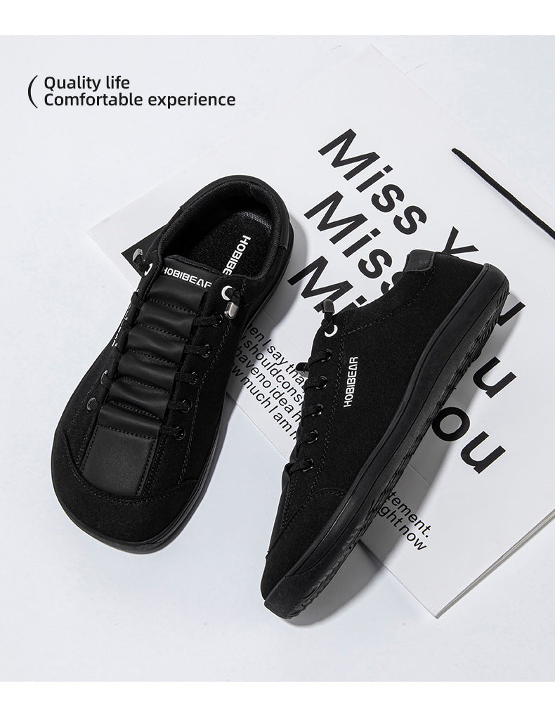 Zapatos descalzos Hobibear con punta ancha para hombre, zapatillas bajas y planas, zapatos para caminar para mujer 