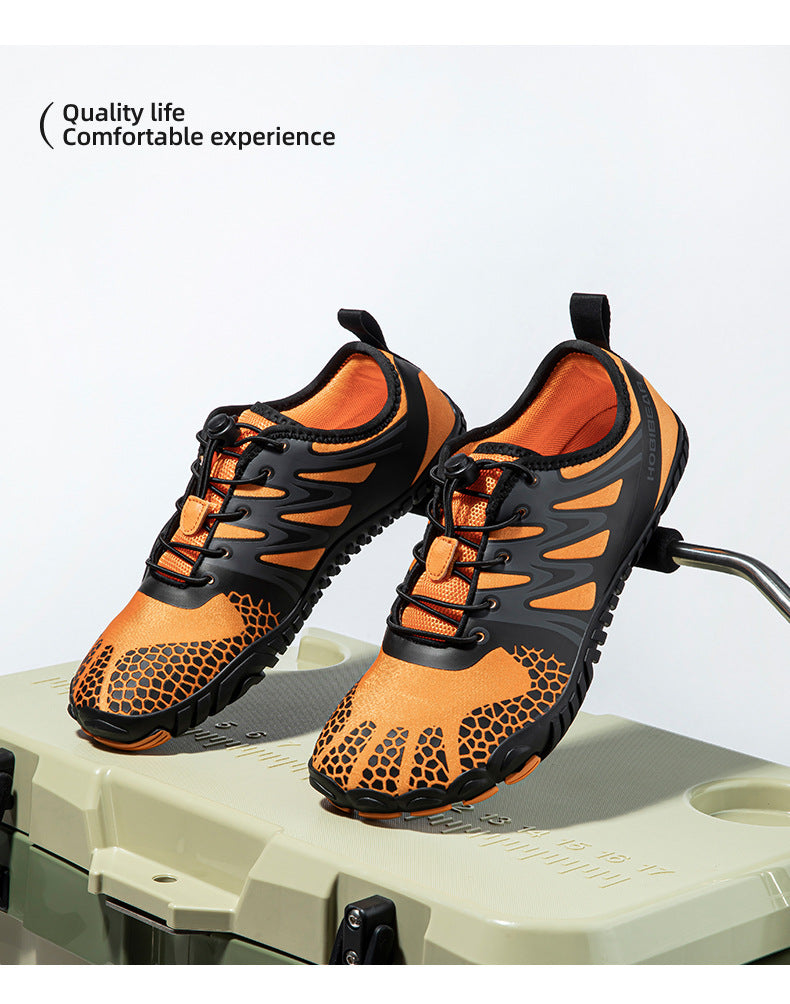 Zapatillas deportivas Hobibear para hombre (primavera/otoño): calzado para agua, senderismo, senderismo fluvial y secado rápido. 