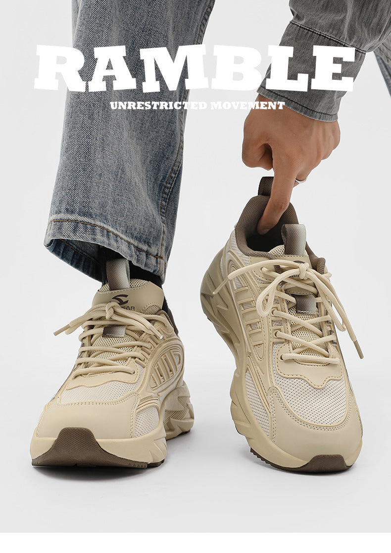 Hobibear men's spring/autumn athletic shoes - breathable, durable, and perfect for outdoor running