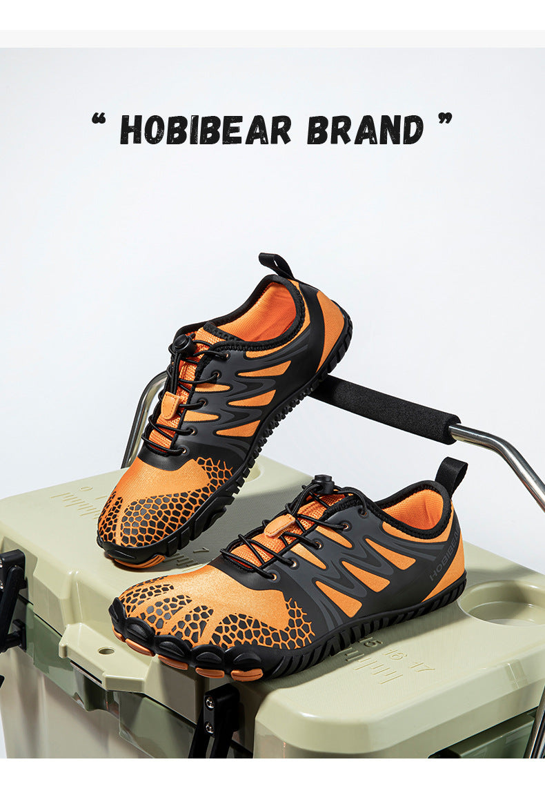 Zapatillas deportivas Hobibear para hombre (primavera/otoño): calzado para agua, senderismo, senderismo fluvial y secado rápido. 