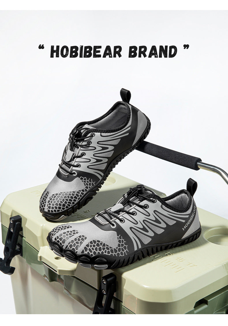 Zapatillas deportivas Hobibear para hombre (primavera/otoño): calzado para agua, senderismo, senderismo fluvial y secado rápido. 