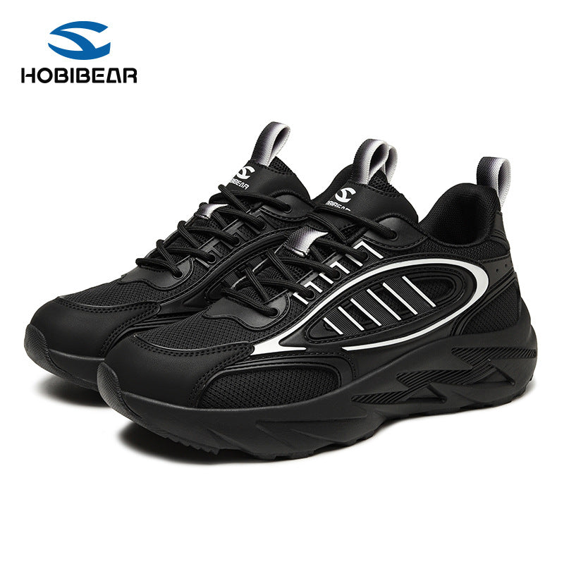 Hobibear men's spring/autumn athletic shoes - breathable, durable, and perfect for outdoor running