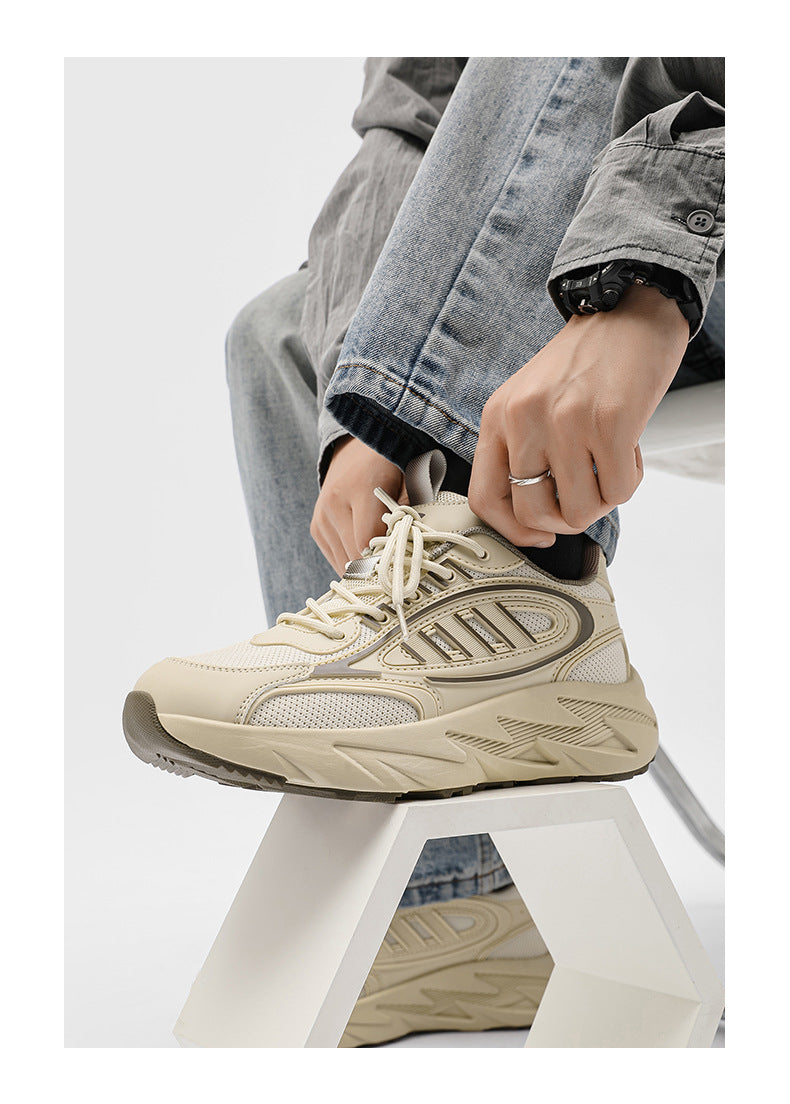 Hobibear men's spring/autumn athletic shoes - breathable, durable, and perfect for outdoor running