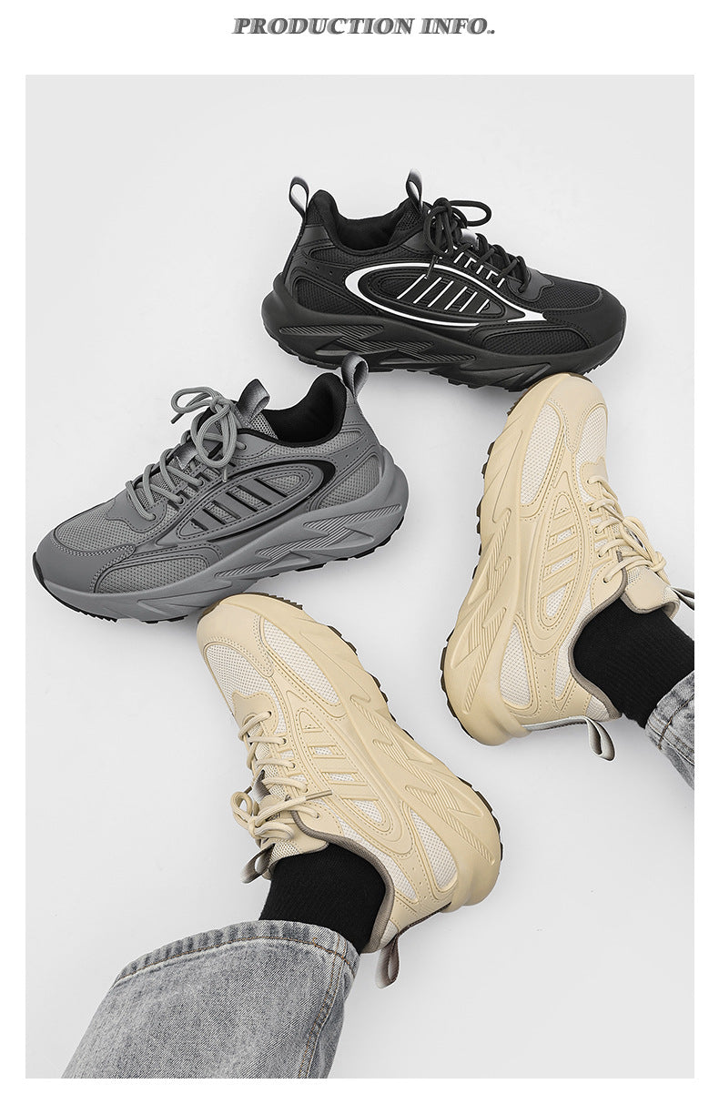 Hobibear men's spring/autumn athletic shoes - breathable, durable, and perfect for outdoor running