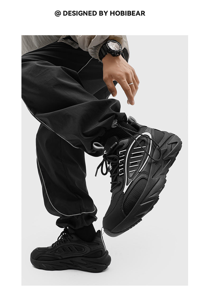Hobibear men's spring/autumn athletic shoes - breathable, durable, and perfect for outdoor running