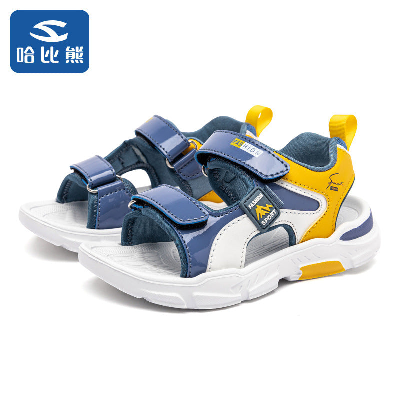 Nueva colección de verano para niños de Hobibear: sandalias deportivas modernas y cómodas para adolescentes, perfectas para uso informal y días de playa.
